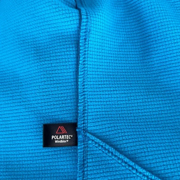 Patagonia Polartec Soft Shell Jacket Blue/Green Size M - Picture 9 of 9